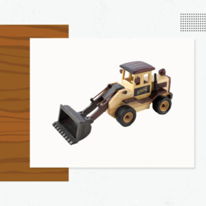 Wooden Front End Loader Truck