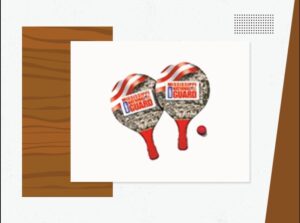 Custom Wood Paddle Racket Sets | Custom Logo Wood Paddle Racket Sets - Custom Logo Wood