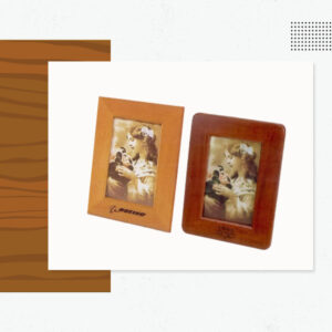 5” X 7” Wood Photo Frame - Custom Logo Wood Products