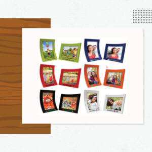 Curved Photo Frame - Custom Logo Wood Products