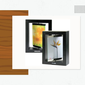 Spinning Wood Frame - Custom Logo Wood Products