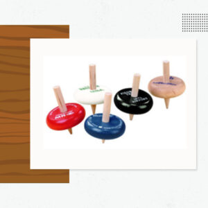 Spinning Wood Tops - Custom Logo Wood Products