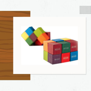 Colorful Wood Block Puzzle - Custom Logo Wood Products