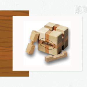 WOOD CUBE PUZZLE