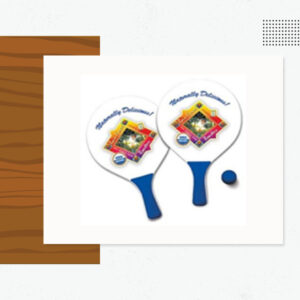 Beach Paddle Ball Sets - Custom Logo Wood Products