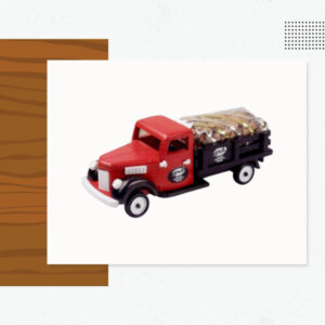 Empty Crate Truck - Custom Logo Wood Products