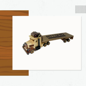 Flatbed Truck - Custom Logo Wood Products