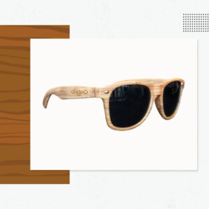 High End Wood Sunglasses - Custom Logo Wood Products