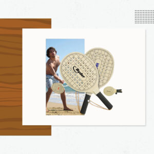 Indoor Outdoor Paddle Set - Custom Logo Wood Products