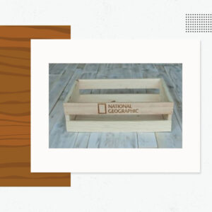 Large Slatt Crate - Custom Logo Wood Products