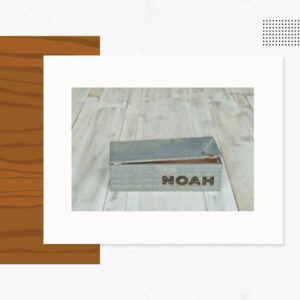 Long Solid Crate - Custom Logo Wood Products