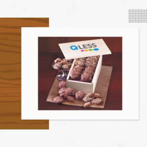 Pecan Turtles English Butter Toffee Crunch - Custom Logo Wood Products