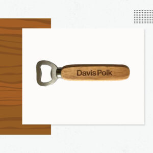 WOOD BOTTLE OPENERS w/ MAGNETIC BACK (Style B)