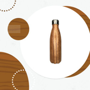 WOOD BOTTLES & MUGS -INSULATED