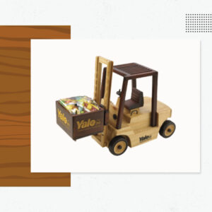 Wood Fork Lift - Custom Logo Wood Products