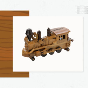 Wood Train Engine - Custom Logo Wood Products