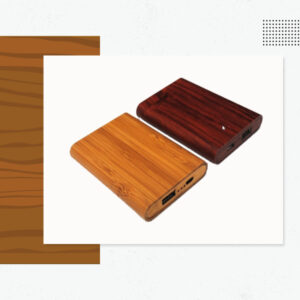 Wood Power Banks - Custom Logo Wood
