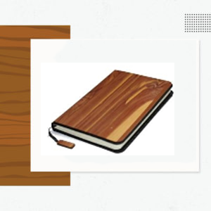 Wooden Journal or Notebook - Custom Logo Wood Products