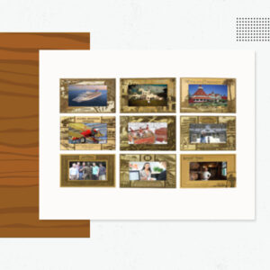 WOOD PHOTO FRAMES ENGRAVED ON ALL 4 SIDES
